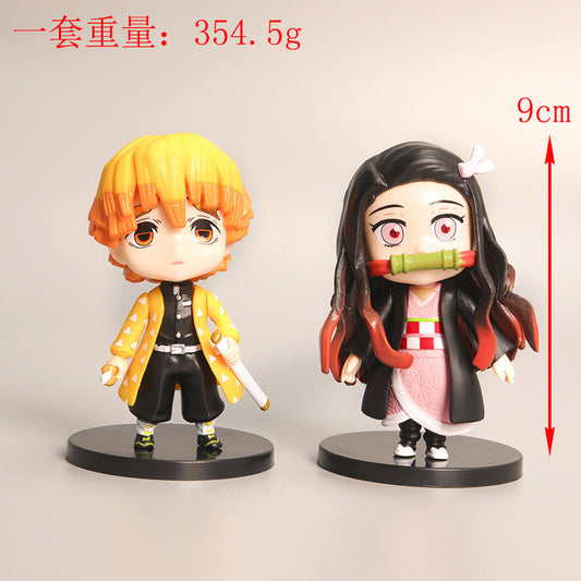 6 Ghost Destroy Hand-made Animation Cartoon Tanzhi Lang You Beans Good Yi Help Yi Yi Yong Butterfly Endure Doll Ornaments
